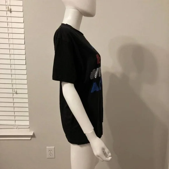 Cotton Heritage Make Hate Wrong Again Graphic T-Shirt Sz M - Picture 3 of 5